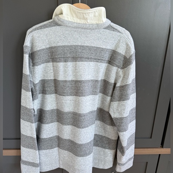 NWT Vineyard Vines Striped Surfside Ultimate Gray Cam Shirt • XL - Picture 4 of 9